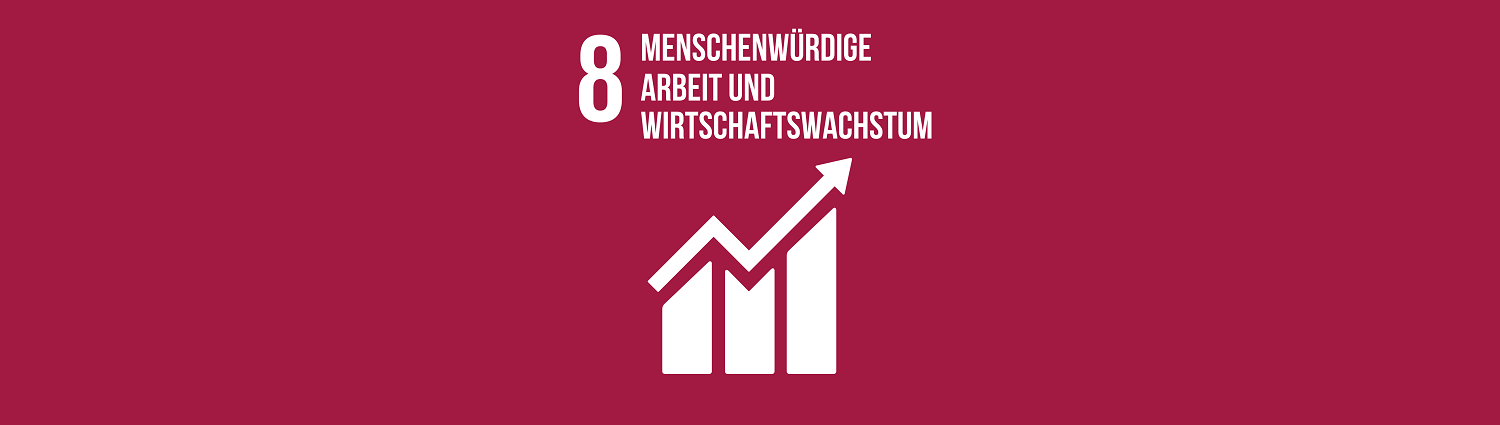 Nachhaltigkeitsziel 8: Menschenwürdige Arbeit und Wirtschaftswachstum Nachhaltigkeitsziel 8: Menschenwürdige Arbeit und Wirtschaftswachstum