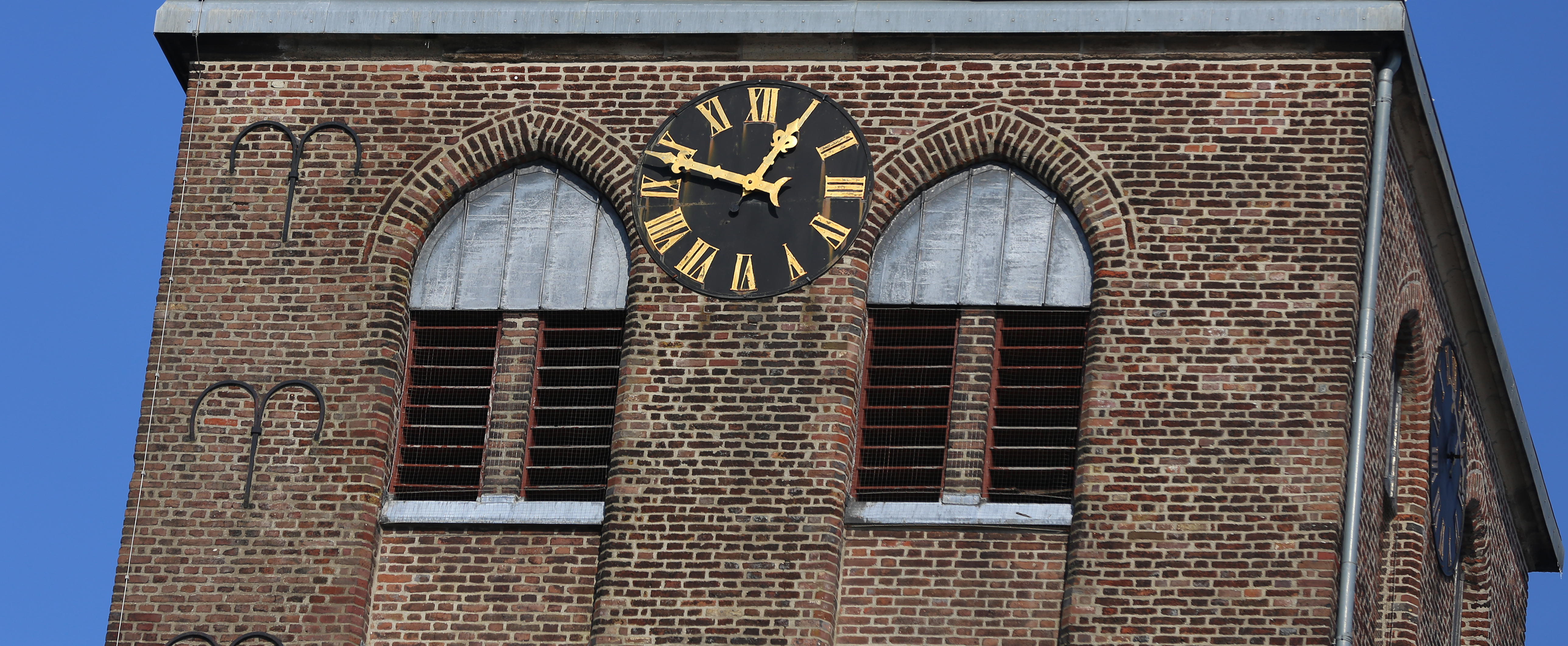 Nahaufnahme von Kirche in Beeck Nahaufnahme von Kirche in Beeck