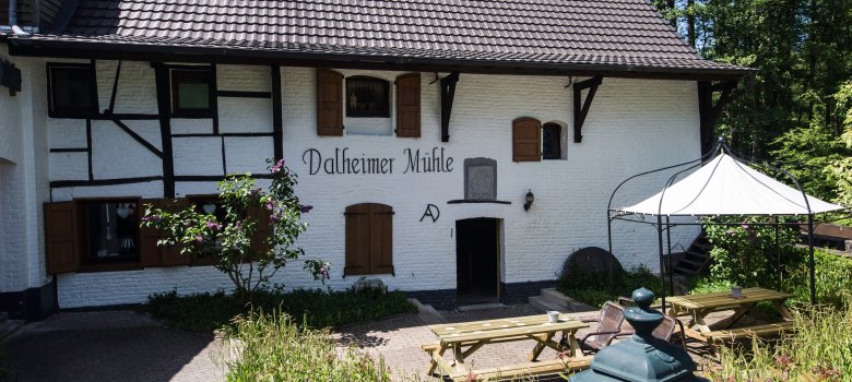 Außenbereich der Dalheimer Mühle