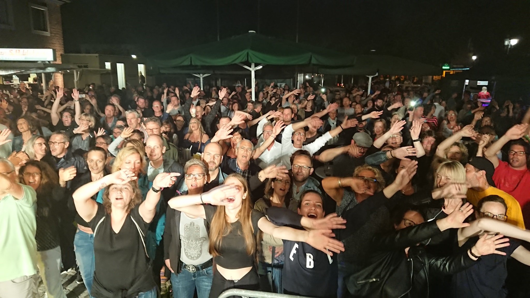 Publikum bei Live Konzert