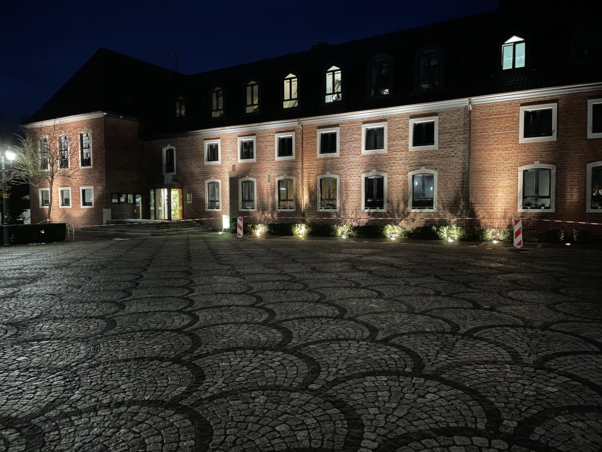 Rathaus nachts