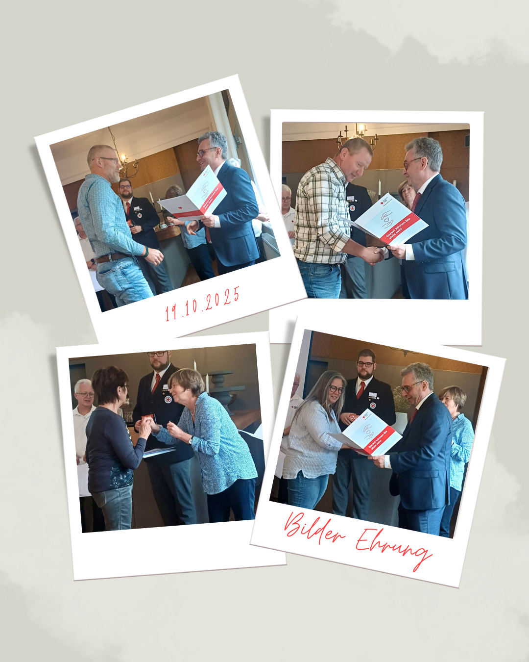 Bilder Ehrung - 1